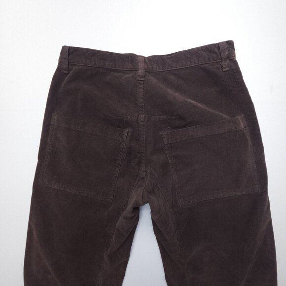 Nili Lotan Shon Pants Corduroy Espresso 0 - Picture 11 of 11